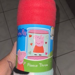 Props pig fleece throw 45in X 60in